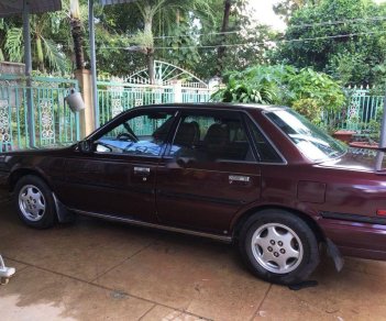 Toyota Camry   1989 - Bán Toyota Camry sản xuất năm 1989, màu đỏ, xe nhập