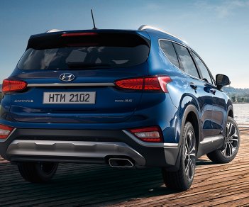 Hyundai Santa Fe 2019 - Bán Hyundai Santa Fe 2019 - Giá siêu tốt - Xe sẵn - Bank bao đậu