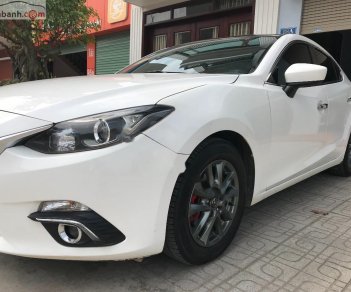 Mazda 3 2016 - Cần bán gấp Mazda 3 sản xuất năm 2016, màu trắng giá cạnh tranh