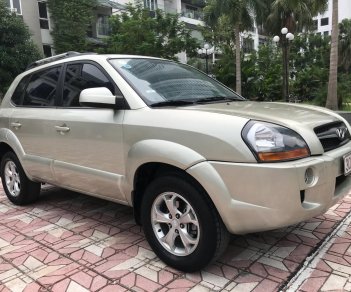 Hyundai Tucson 2.0AT 2009 - Bán Hyundai Tucson 2.0AT 2009, màu vàng, nhập khẩu, 390 triệu