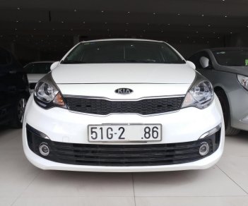 Kia Rio 1.4 AT 2016 - Bán Kia Rio 1.4 AT SX 2016, màu trắng, nhập Hàn, biển SG 9 nút, giá thương lượng