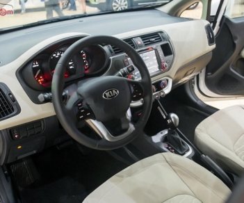 Kia Rio   2017 - Bán xe Kia Rio sản xuất 2017, màu trắng, xe nhập chính chủ