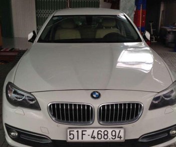 BMW 5 Series   2014 - Bán BMW 520i năm sản xuất 2014, màu trắng, nhập khẩu nguyên chiếc