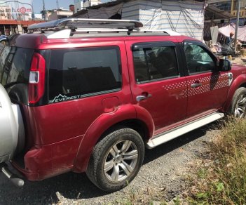 Ford Everest 4X2 AT 2011 - Bán ô tô Ford Everest 4X2 AT năm sản xuất 2011, màu đỏ xe gia đình, giá 490tr