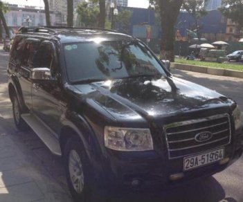 Ford Everest 2.5L 4x2 MT 2007 - Bán xe Ford Everest 2.5L 4x2 MT năm 2007, màu đen  