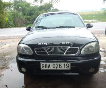 Daewoo Lanos 2002 - Cần bán gấp Daewoo Lanos sản xuất 2002, màu đen, giá chỉ 54 triệu