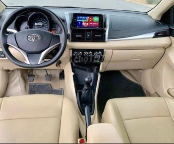 Toyota Vios   2017 - Gia đình bán Toyota Vios đời 2017, màu bạc, 445 triệu