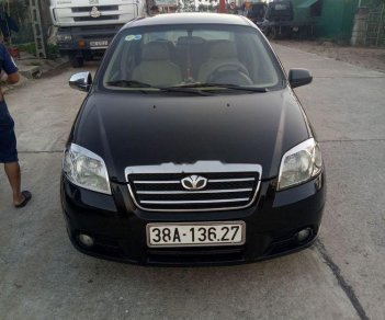 Daewoo Gentra 2010 - Cần bán lại xe Daewoo Gentra năm 2010, màu đen xe gia đình, 165 triệu