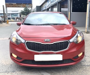 Kia K3 2.0 2015 - Hãng bán Kia K3 2.0 đỏ, đời 2015 form mới, biển Sài Gòn