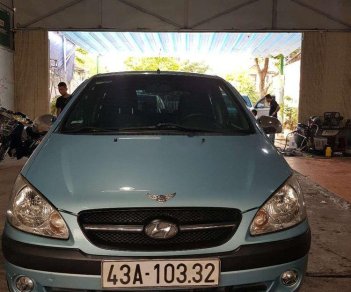 Hyundai Getz   2009 - Bán Hyundai Getz năm sản xuất 2009, màu xanh lam, nhập khẩu Hàn Quốc 