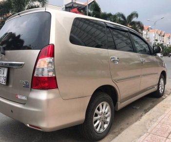 Toyota Innova   2012 - Bán xe Toyota Innova V 2012, màu vàng cát