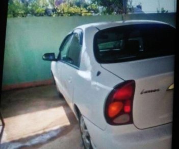 Daewoo Lanos 2001 - Cần bán Daewoo Lanos đời 2001, màu trắng, nhập khẩu 