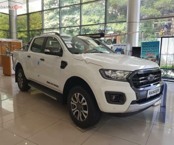 Ford Ranger Wildtrak 2.0L 4x4 AT 2019 - Bán ô tô Ford Ranger Wildtrak 2.0L 4x4 AT 2019, màu trắng, xe nhập, giá 880tr