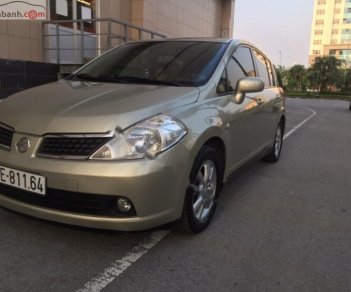 Nissan Tiida 1.6 AT 2008 - Cần bán lại xe Nissan Tiida 1.6 AT năm sản xuất 2008, màu bạc, nhập khẩu nguyên chiếc  