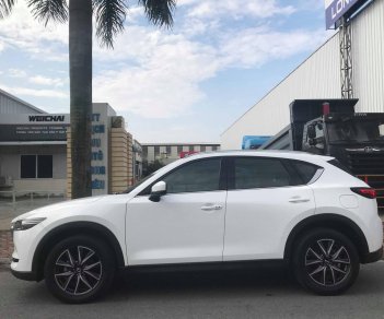 Mazda CX 5 2018 - Cần bán Mazda CX5 sản xuất 2018, màu trắng, giá tốt