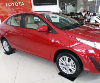 Toyota Vios   2019 - Bán xe Toyota Vios sản xuất 2019, màu đỏ, 470tr