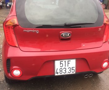 Kia Morning 2017 - Cần bán Kia Morning Si, số sàn, 1.25L năm 2017, màu đỏ