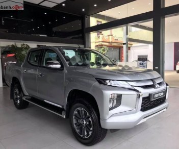 Mitsubishi Triton AT 2018 - Bán ô tô Mitsubishi Triton AT sản xuất năm 2018, màu bạc, nhập khẩu  