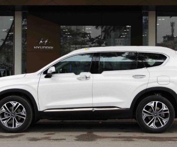 Hyundai Santa Fe   2019 - Cần bán xe Hyundai Santa Fe đời 2019, màu trắng