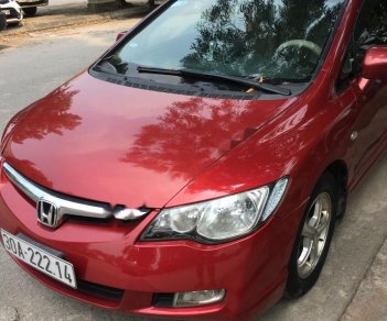 Honda Civic 2008 - Cần bán gấp Honda Civic năm sản xuất 2008, màu đỏ, nhập khẩu 