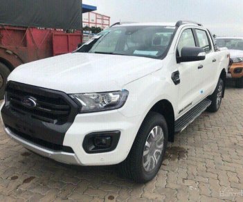 Ford Ranger 2019 - Bán Ford Ranger Wildtrak Bi-turbo 4x4 2020, đủ màu, KM 63 triệu Ford Quảng Ninh