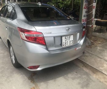 Toyota Vios   2017 - Bán Toyota Vios sản xuất 2017, màu bạc, 460 triệu