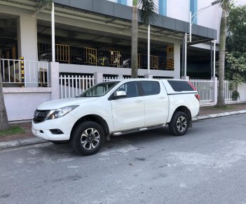 Mazda BT 50 2018 - Cần bán xe Mazda BT 50 2.2 Diesel, 1 cầu, số tự động 2018, màu trắng, nhập khẩu