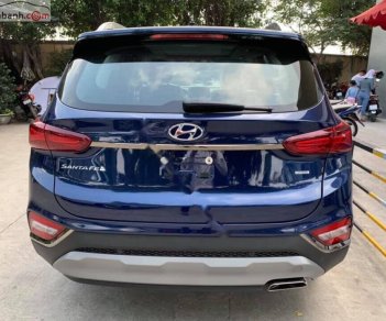 Hyundai Santa Fe 2.4L HTRAC 2019 - Bán Hyundai Santa Fe 2.4L HTRAC sản xuất 2019, màu xanh lam