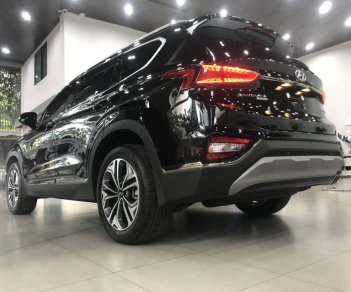 Hyundai Santa Fe   2019 - Bán Hyundai Santa Fe đời 2019, màu đen, giá tốt