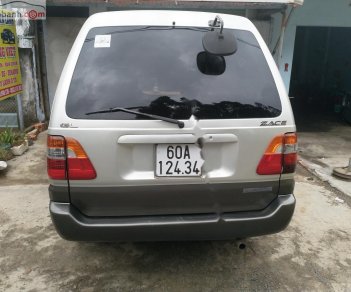 Toyota Zace GL 2005 - Cần bán gấp Toyota Zace GL sản xuất năm 2005, màu bạc xe gia đình 