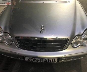 Mercedes-Benz C class C200 2002 - Cần bán Mercedes C200 năm 2002, màu bạc