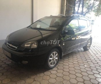 Chevrolet Vivant     MT 2008 - Cần bán gấp Chevrolet Vivant MT đời 2008, màu đen xe gia đình