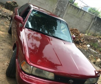 Toyota Camry 1990 - Bán Toyota Camry đời 1990, màu đỏ, nhập khẩu nguyên chiếc 