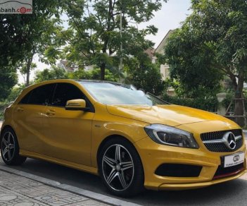 Mercedes-Benz A class 2013 - Bán Mercedes A250 Sport AMG sản xuất năm 2013, màu vàng, nhập khẩu 