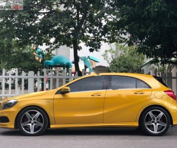 Mercedes-Benz A class 2013 - Bán Mercedes A250 Sport AMG sản xuất năm 2013, màu vàng, nhập khẩu 