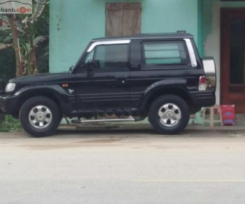 Hyundai Galloper   2003 - Bán Hyundai Galloper 2.5 MT sản xuất 2003, màu đen, xe nhập