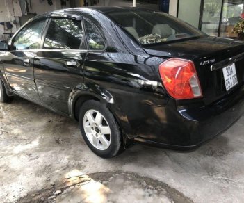 Daewoo Lacetti   2005 - Cần bán Daewoo Lacetti năm sản xuất 2005, màu đen, giá chỉ 125 triệu