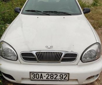 Daewoo Lanos 2000 - Cần bán gấp Daewoo Lanos đời 2000, màu trắng