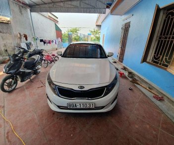 Kia Optima   2014 - Bán xe Kia Optima sản xuất 2014, màu trắng, nhập khẩu, giá chỉ 670 triệu