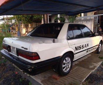 Nissan Bluebird   1990 - Bán Nissan Bluebird đời 1990, màu trắng, xe nhập