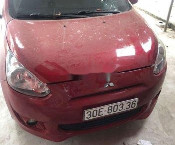 Mitsubishi Mirage 2014 - Gia đình bán Mitsubishi Mirage đời 2014, màu đỏ, nhập khẩu