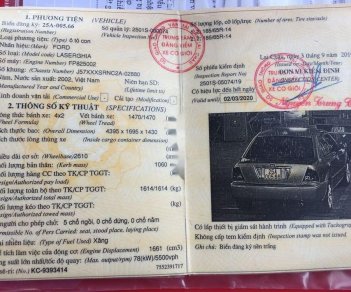 Ford Laser 2002 - Bán xe Ford Laser đời 2002, màu vàng cát