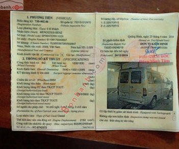 Mercedes-Benz Sprinter   2006 - Bán xe Mercedes Sprinter 311 CDI 2.2L năm 2006, màu bạc, 155 triệu