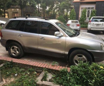 Hyundai Santa Fe     2003 - Bán Hyundai Santa Fe năm sản xuất 2003, màu bạc, nhập khẩu  