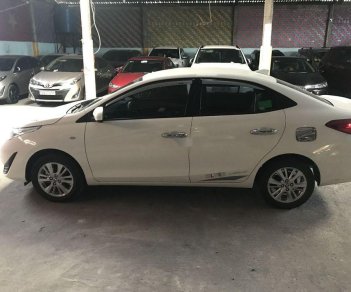 Toyota Vios 2018 - Bán ô tô Toyota Vios E năm 2018, màu trắng, nhập khẩu, giá tốt