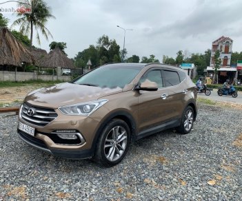 Hyundai Santa Fe 2018 - Bán Hyundai Santa Fe sản xuất 2018, màu nâu chính chủ