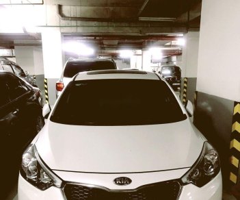 Kia Cerato 2013 - Cần bán Kia Cerato 1.6AT đời 2013, màu trắng, xe nhập