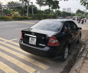 Ford Focus 2008 - Cần bán lại xe Ford Focus 2008, màu đen số sàn