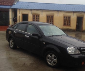 Daewoo Lacetti   2008 - Cần bán Daewoo Lacetti EX 1.6 MT năm sản xuất 2008, màu đen, số sàn 