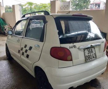 Daewoo Matiz 2004 - Bán Daewoo Matiz SE 0.8 MT sản xuất năm 2004, màu trắng, số sàn